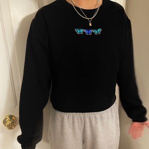 Cropped Crewneck